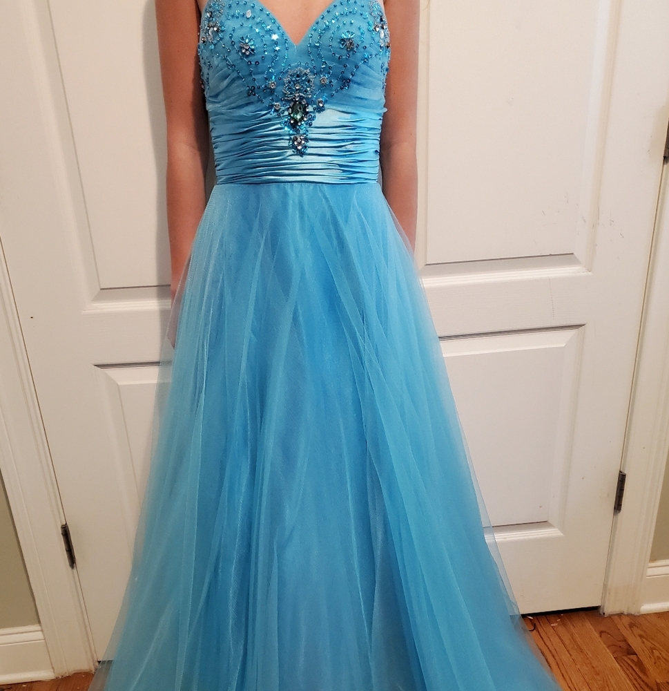 🆕️ Jovani Beyond Beaded Strapless Tulle Ballgown